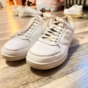 Women’s White Fila Sneakers